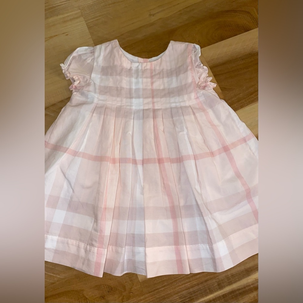 Pink Burberry Dress 9M